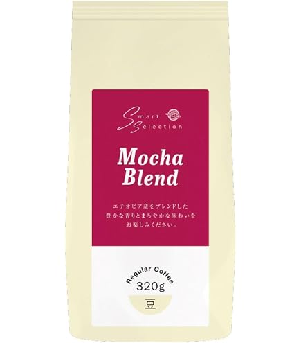 Amazon | 三本コーヒー モカブレンド(豆) 450g×2袋 | 三本コーヒー